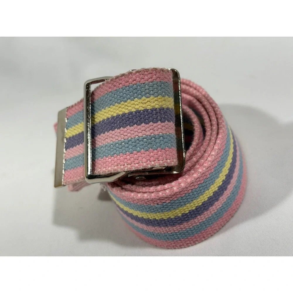 Cow Cow Transfer Gait Belt 54 Inch Pastel Cotton Medical Assist Belt